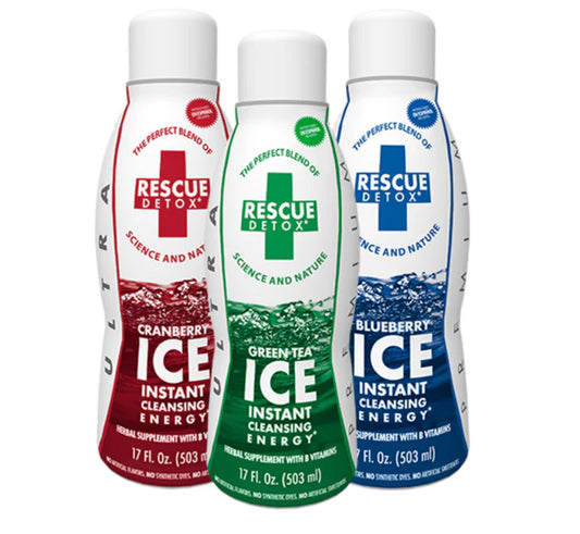 DETOX | RESCUE ICE DRINKS INSTANT CLEANSING ENEGRY