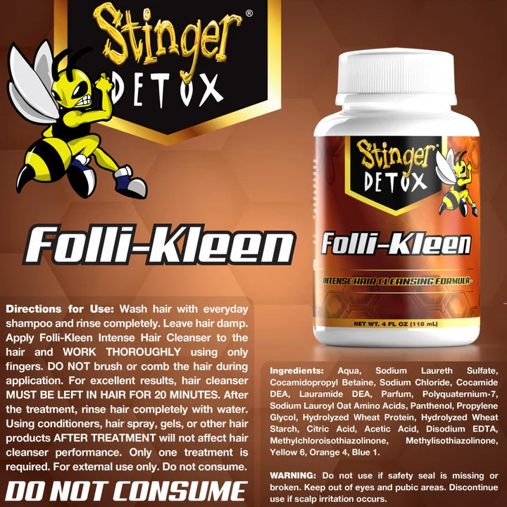 STINGER|FOLLI-KLEEN HAIR CLEANSER